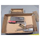 Machinist and Measuring Tools with Storage Boxes