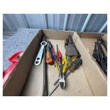 Hand Tools Including Putty Knives, Pliers, Screwdr