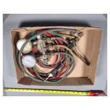 Oxy-Acetylene Torch Kit with Hoses, Regulators, an