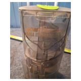 Money Mill Coin Sorter with Clear Plastic Construc