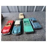 Plastic Ford Thunderbird Model Cars by Philco Corp