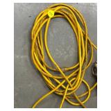 Heavy-Duty Yellow Extension Cord with Three-Prong