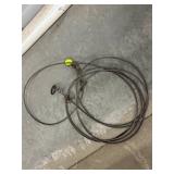 Heavy-Duty Steel Cable with Hooks and Latch Mechan