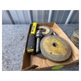 Grinding Wheels, Drill Chuck, and Stanley SharpSho