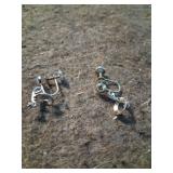 Sterling Silver (.925) Necklace and Screw-Back Ear