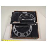 Precision Micrometer Set in Wooden Case