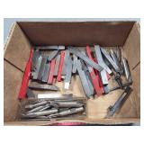Metal Lathe Cutting Tools and Drill Bits in a Card