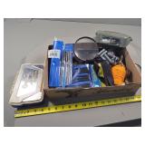 Boxed Assortment of Tools and Accessories Includin