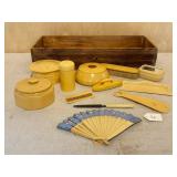 12 Pcs. French Ivory (Celluloid) Vanity Lot