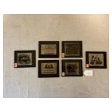 6 Stanley Rule/Level Lantern Glass Slides