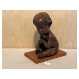 "Baby in Brown" Study by Arnold Bergere