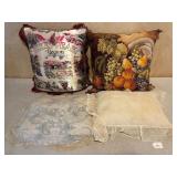 4 Pillows Including Pikes Peak Souvenir