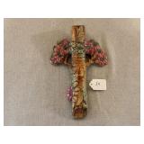 Weller Woodcraft, "Apple Blossom" Wall Pocket