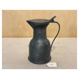 Pewter Lidded Pitcher