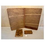 Italian Leather Desk Pad, Note Pad & Calendar