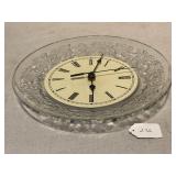Princess House Poinsettia Fantasia Clock