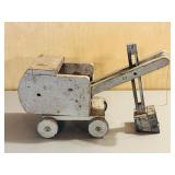 Homemade Wood Steam Shovel Toy