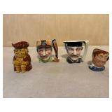 4 Toby Mugs