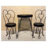 Child/Doll Ice Cream Table w/ 2 Chairs