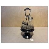 Victorian Silverplate Castor Condiment Cruet Set