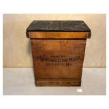 Emerson Electric MFG Shipping Crate w/ Lid