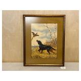Paul Wood Hunting Dog Print