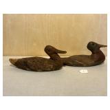 Rare Pr. of Charles L. Armstrong Canvas Decoys