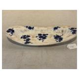 Flow Blue Ironstone Platter