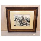 Signed Artist Proof Titled "Durango Bill"