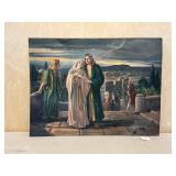 Edwin Kiefer Print on Tin