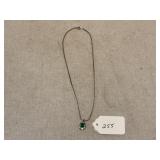 1.00 Ct Emerald Cut Natural Emerald w/ Diamonds