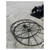 Wagon Wheels 4 plus foot tall