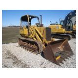 JD 555 Crawler loader,