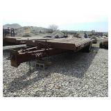 1993 Trail King 20 ton tag trailer,