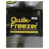 Qwik-freezer portable pipe freezing equipment