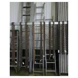 Alumn. Ladder (behind chain)