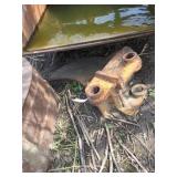 Backhoe ripper tooth