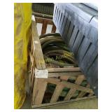 Crate with hoses