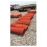 Plastic fencing and barriers