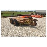 Tandem axle trailer