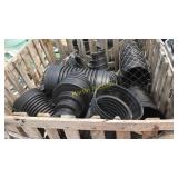 Crate of fittings