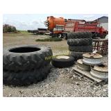 Tires and rims