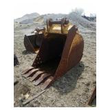 36"Excavator digging bucket.