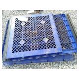 Folding Crate-blue