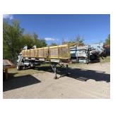 Portable sort line for recycle material.