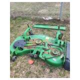 John deere 60" 7 iron commercial front mount deck