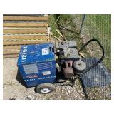 Blue Lincoln Welder Generator