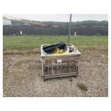 Crate of JD Planter Parts