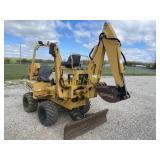 2010 Vermeer RT450 Back Hoe & Vibratory Plow VUT