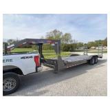 2022 Liberty LE14K Flatbed Gooseneck trailer- IST